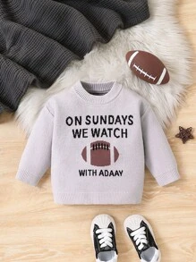 保暖男婴毛衣：强调毛衣的保暖性，让男婴即使在寒冷的季节也能感受到温暖 - 彩色 - 查看 1