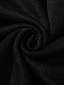 Manfinity Homme Áo nỉ có mũ trùm đầu in chữ thường ngày cỡ lớn cho nam, mùa thu - màu đen - Xem 3