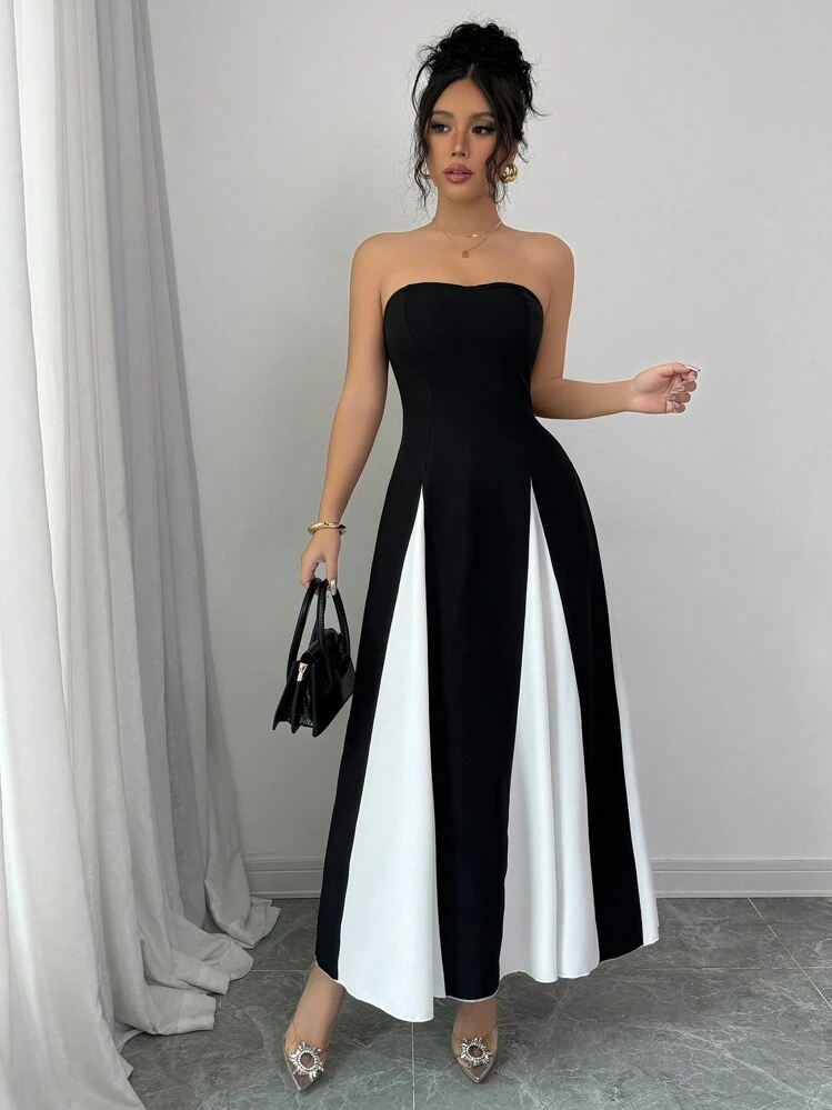 green emerald velvet dress Nicole Bakti 7042 Prom Dress - Black main image 0