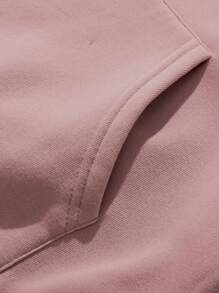 Manfinity Homme 1 pieza Sudadera con capucha de moda minimalista casual de todos los días para hombres