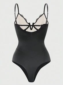 1 szt. Body modelujące damskie o wysokiej elastyczności, modelujące i kontrolujące brzuch