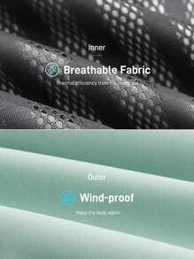 In My Nature American Style Spring/Autumn Hooded Jacket, Loose Fit Functional Outdoor Workwear Mountaineering Coat - Green - View 4