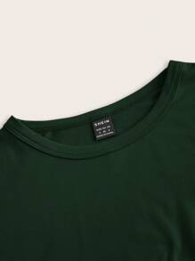 SHEIN EZwear 4 件套女士休闲圆领短袖修身 T 恤，适合夏季 - 彩色 - 查看 4