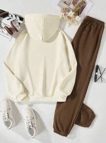 Sparklyn Thiếu niên cô gái Đồ họa Hoạt hình Áo Hoodie & Quần thể thao - Nhiều màu - Xem 2