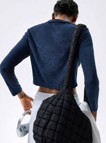 VARSITIE Cold Fall Winter Clothes Stylish And Simple Basic Style Women's Sports Polos