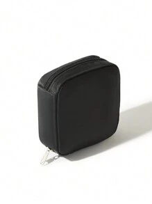 1pc Sanitary Pads Storage Bag Portable Pouch Large Capacity,Minimalist Style, Waterproof Fabric For Storing Sanitary Pads, Panty Liners, And Tampons, Gift For Valentine's Day,Boho Vibes