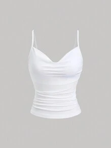 Sweetra Set 3 buc femei cu imprimeu leopard, decolteu în V, camisole, maiouri versatile, Y2K, imprimeu grafic cu ghepard