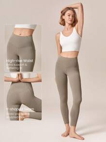 GLOWMODE 26 英寸羊毛 Rest & Refresh 高腰健身紧身裤，带侧袋，秋冬款