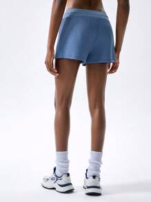 VARSITIE 秋冬装 BASIC 风格，简约，休闲时尚女士运动 SK 或 Toast