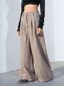 Aveloria Modichic Elegant Office Wear Loose Slimming Straight Comfortable Refined High-End Feel Pants