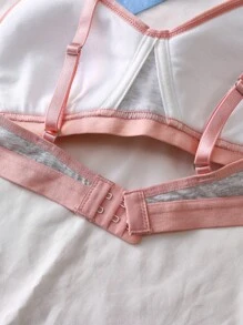 Bộ 3 quần lót thoải mái tối giản cho bé gái tuổi teen - Nhiều màu - Xem 4