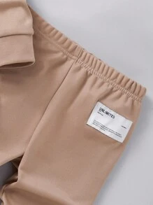 Souflis Souflis 2 件套男婴时尚花卉印花休闲 2 合 1 衬衫式夹克和裤子套装，适合春秋季节