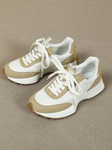 CUCCOO EASI Women's Fashion Comfortable Platform Casual Sneakers For Christmas And New Year Holiday Vibe Fall And Winter