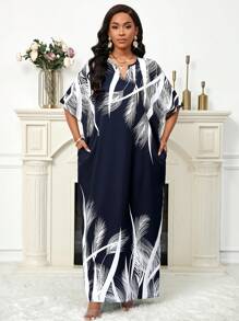 SHEIN Lady Vestidos Elegantes para Senhoras para Festa no Escritório, Primavera, Verão, Outono e Inverno, Ano Novo - Multicolorido - Visão 5