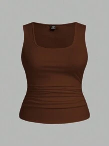 SHEIN LUNE 3 件套大码女式豹纹休闲背心，适合夏季 - 彩色 - 查看 7