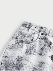 Manfinity VCAY Plus Size Men's Loose Street-Style Woven Long Pants - Multicolor - View 3