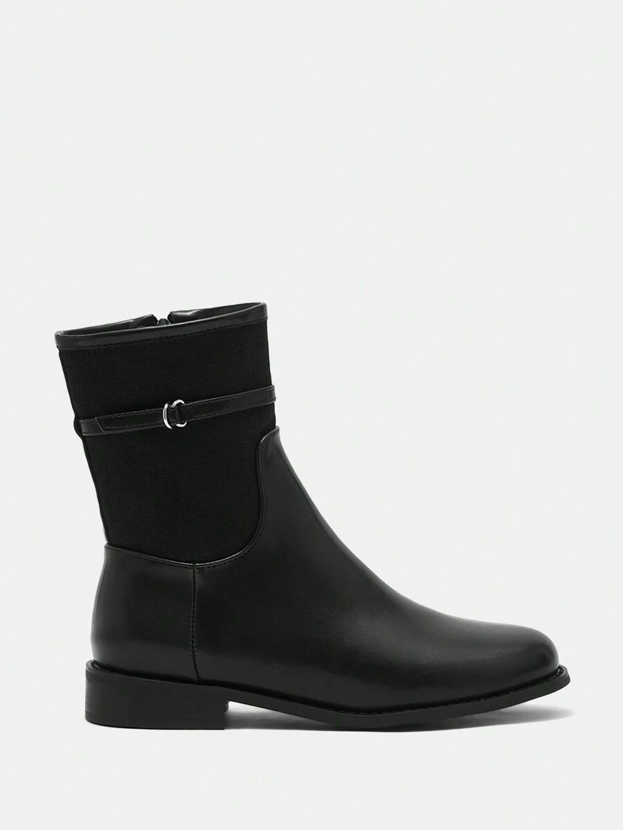 CUCCOO BIZCHIC Women's Fashion Black Ankle Strap Platform Chunky High Heel Dress Shoes, Suitable For Commute, Dates, Parties, Festivals And Events Spring Shoes Spring Break Easter For Christmas