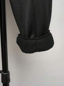 Pantalon de jogging droit pour garçon préadolescent, étiquette blanche, convient pour la tenue de Thanksgiving, les vêtements de Noël pour garçon, la robe de Noël pour enfants, les tenues de famille de Noël, la tenue de Noël pour garçon - Rouge foncé - Voir 7