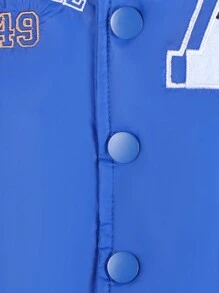 Baby Girls Fashionable Bomber Jacket Coat Baseball Jacket, For Autumn Winter