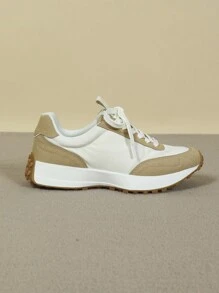 CUCCOO EASI Women's Fashion Comfortable Platform Casual Sneakers For Christmas And New Year Holiday Vibe Fall And Winter