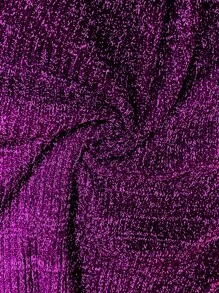 Celure Vestido jersey de manga larga con cuello en V, plisado, cordón de ajuste y unicolor, para tallas grandes, para invierno