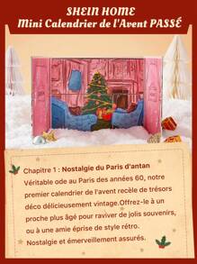 SHEIN HOME Mini Calendrier de l'Avent - Futur