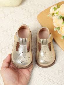 Dziewczęce, śliczne i stylowe, płaskie buty Hollow, wiosna/jesień