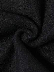 2pcs Tween Boys Graphic Hooded Sweatshirt And Sweatpants Set - Black - View 6