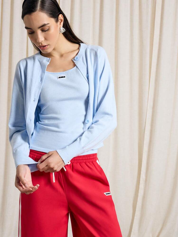 Soft Textured Knit Sweater Co-Ord