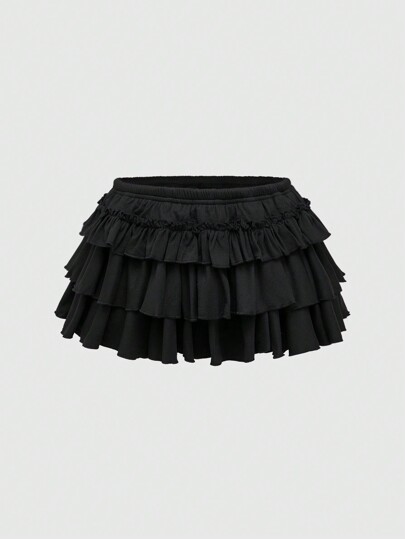 J-Fashion Vintage Y2K Sexy Low Waist Leopard Print Skirt