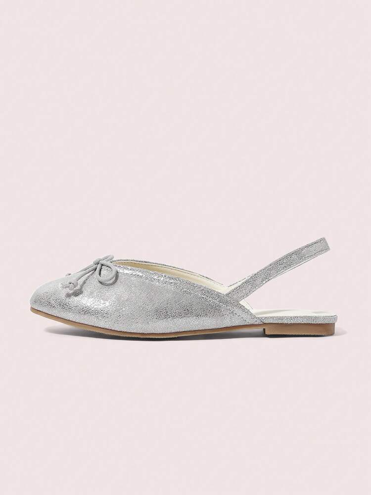 CUCCOO DOLLMOD Women's Fashion Bow Decor Flat Slip-On Shoes Valentine's Day