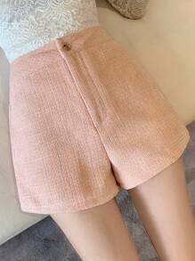 DAZY 女士休闲优雅修身短裤，秋季