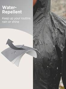 In My Nature 女士简约休闲防晒夹克，日常穿着 - 深灰色 - 查看 3