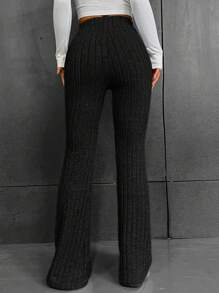 SHEIN EZwear Schlaghose mit hoher Taille,