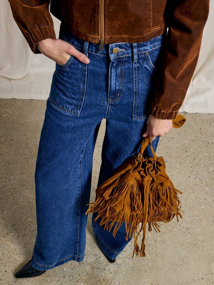 western fringe design bag ウエストバッグ western fringe design bag ウエストバッグ Western Fringe
