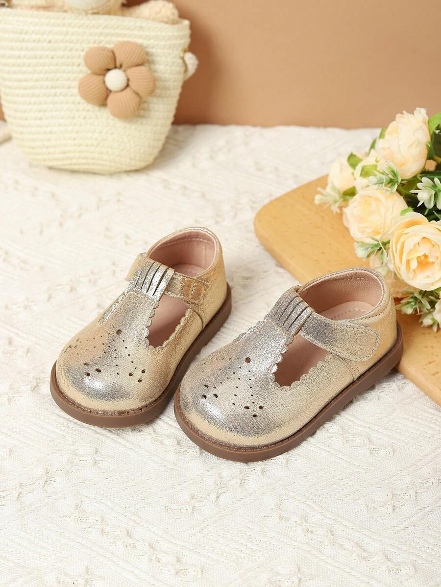 Dziewczęce, śliczne i stylowe, płaskie buty Hollow, wiosna/jesień