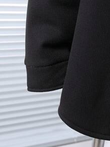 Teenager Casual Mid-Length Fleece Jacket - Multicolor - View 6