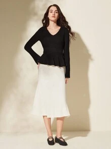 CUCCOO BASICS 女士时尚平底鞋，舒适可调节扣式设计，新年假期 - 黑色 - 查看 10