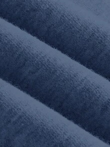 Muchica Set de 2 pantalones deportivos con cintura de cordón y pierna acampanada, apropiados para actividades al aire libre - Neblina azul - Ver 4