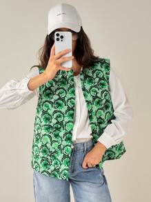 Forever 21 Fall Clothes Women Top Simple Fashionable - Hijau - View 6