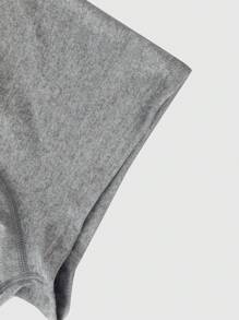 5pcs/Pack Waist Letter Knitted Waistband Boxer Brief Underwear For Young Teen Boy - Multicolor - View 5