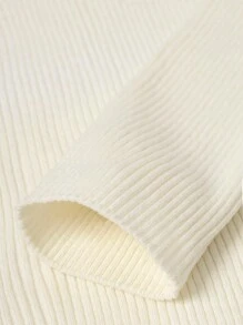 RueChic Men Solid High Neck Regular Sweater Slim Pure - Multicolor - View 7