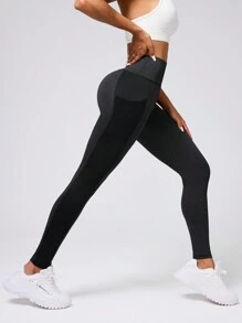 Easithlete Sports Leggings (In Stock) - Black - View 5