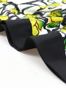 Snug Zone 4 piezas/Paquete Calzoncillos tipo bóxer informales para hombres con estampado de letras y contraste de color - Multicolor - Ver 4