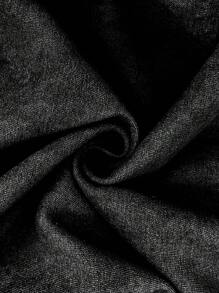 Calvaya 加大码纯色腰带，优雅休闲宽松西装裤