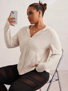 Rhythm Era New Women's Plus Size Outdoor Sports Training Jacket