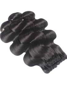 Density Pro 1PC 60g Premium Body Wave Human Hair Bundles Single Weft Unprocessed Raw Hair Extensions For Women - SNatural - View 2