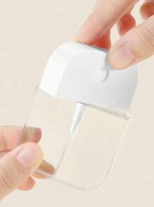 ROMWE Kawaii 1 件蝴蝶结印花硅胶苹果形卡片喷雾瓶 38 毫升酒精香水喷雾瓶旅行可再填充套装