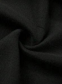 Manfinity LEGND Quần dài thể thao rộng thùng thình in họa tiết hoạt hình và chữ cái thường ngày cho nam, Quần dài thể thao phong cách Mỹ rộng thùng thình, Quà tặng cho chồng, bạn trai - màu đen - Xem 6