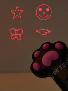 PETSIN 3 种模式猫/狗爱好者礼物和狗/猫妈妈爱宠物投影猫爱好者和猫妈妈爱逗弄笔，带 5 种可调节图案，激光猫爱好者和猫妈妈爱玩具，互动玩具与猫/狗爱好者礼物和狗/猫妈妈爱宠物 1 件 - 彩色 - 查看 6